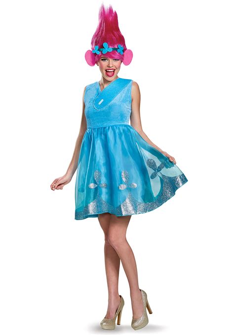 This Lady Glitter Sparkles <b>costume</b> features a front. . Trolls costume adults